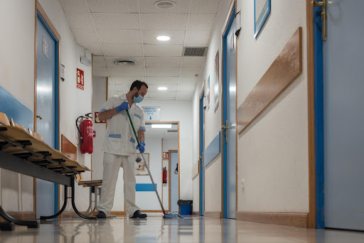 Medical facility cleaning